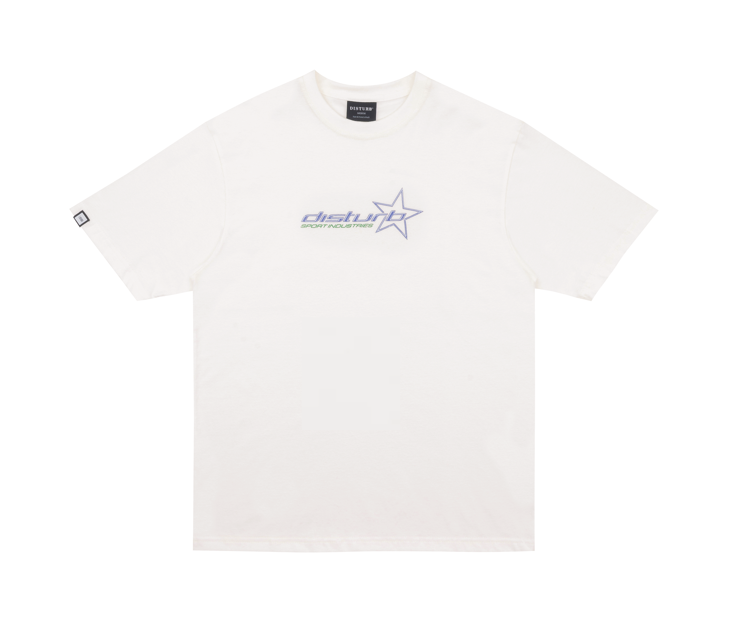 DISTURB - Camiseta Sport Industries In Off-White